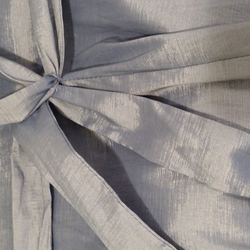 Alex Evenings Stretch Taffeta 3/4 Sleeve Formal Blouse. Size MP - Picture 8 of 8